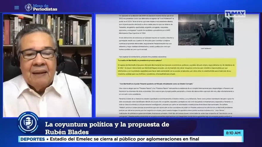 Mesa de Periodistas del 8 de febrero de 2022