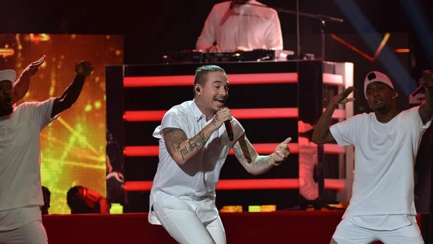 El cantante colombiano J. Balvin.