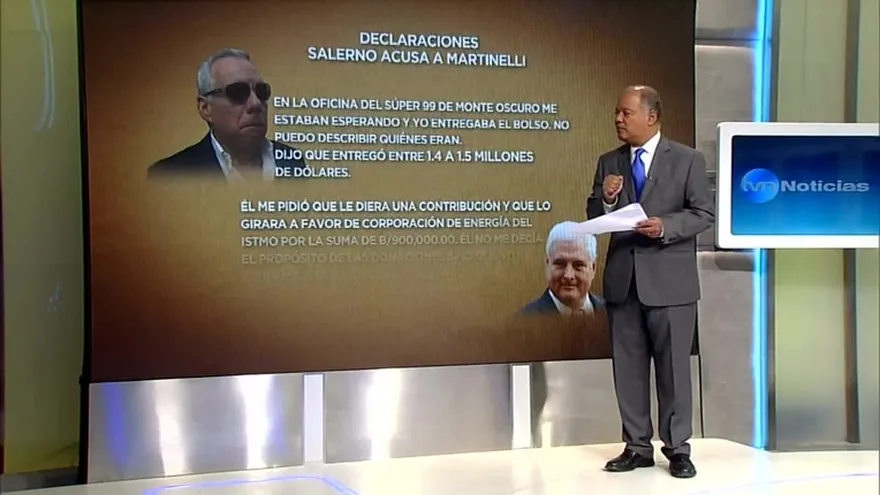 Explicación de Cabrera acerca de las de las acusaciones de Salerno contra Martinelli