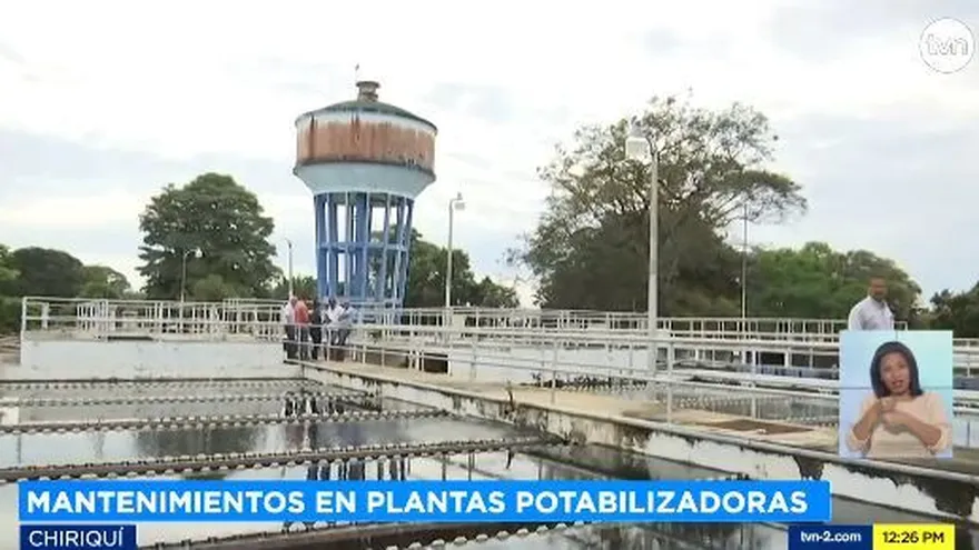 Idaan da mantenimiento a potabilizadoras en Chiriquí