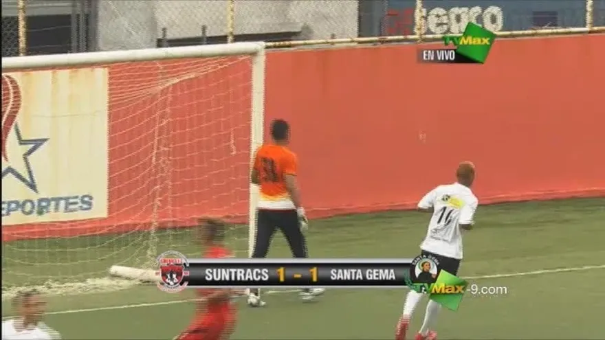 Resumen del partido Suntracs 1-1 Santa Gema