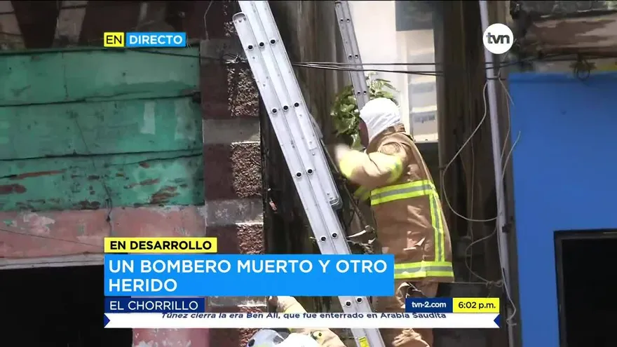 Fuego incendia estructura en El Chorrillo