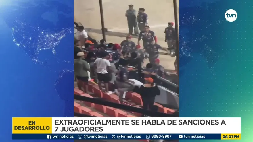 Reacciones por riña entre fanáticos y jugadores de Los Santos y Veraguas