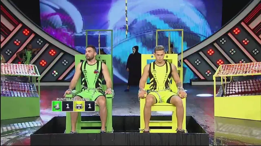 El mejor juego en equipo fue de los mapaches en el circuito de cadenas