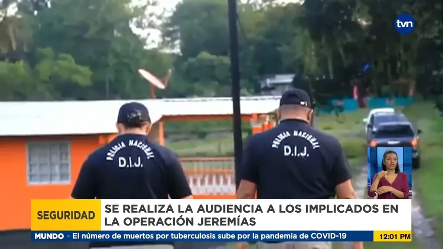 Realizan audiencia a vinculados a la operación ‘Jeremías’