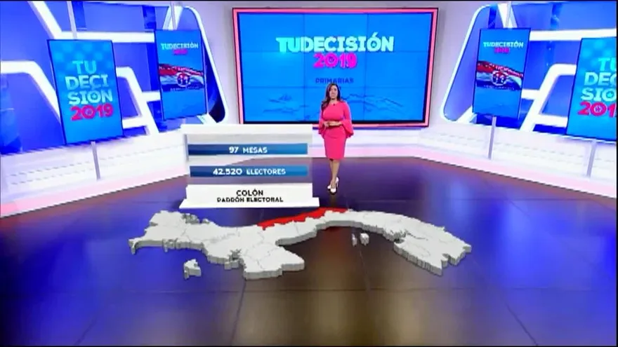 Padrón de las elecciones primarias en el PRD en Colón