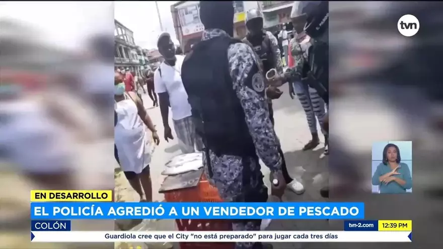 Policía que agredió a pescador en Colón es asignado a funciones administrativas