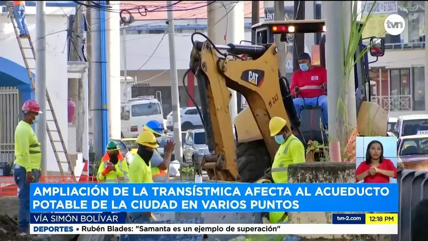 Continúan trabajos de interconexión en la vía Transístmica