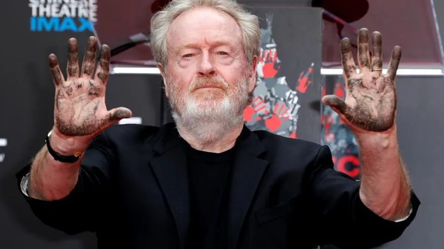 En la imagen, el director británico Sir Ridley Scott.