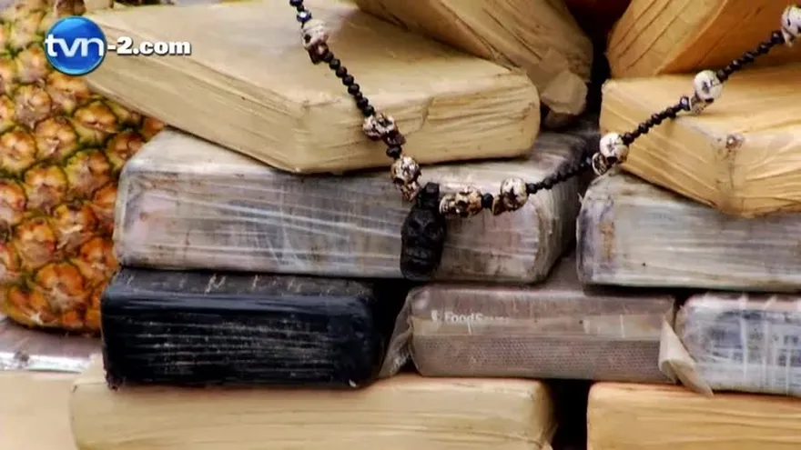 Decomisan 233 kilos de cocaína