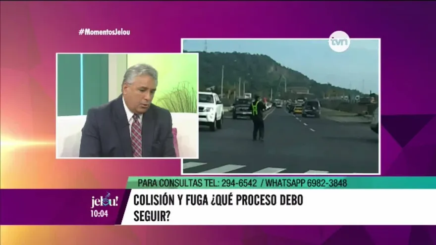 Qué hacer en casos de colisión y fuga en la carretera según la Autoridad de Tránsito y Transporte Terrestre