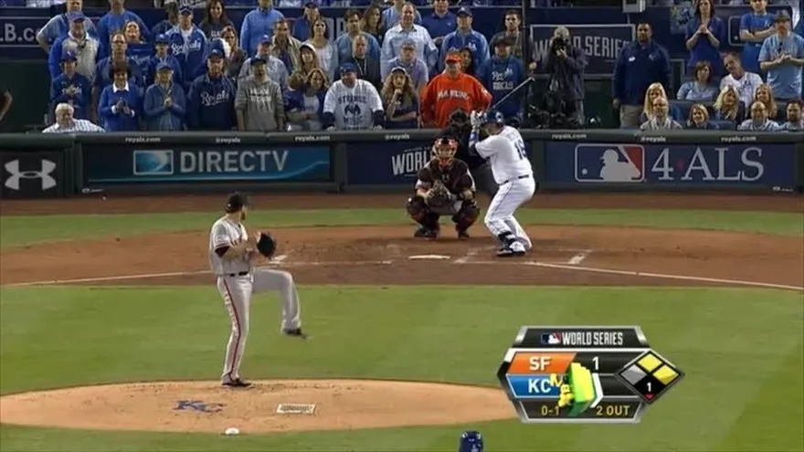 Billy Butler con hit empata el partido 1-1