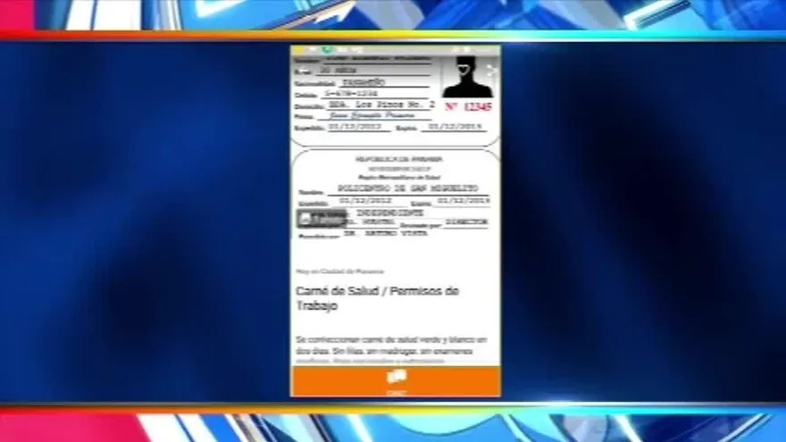 La venta de carnés de salud falsificados