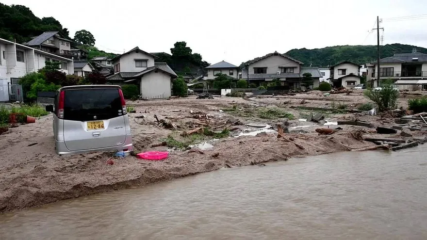 Las lluvias en Japón dejan casi 60 muertos