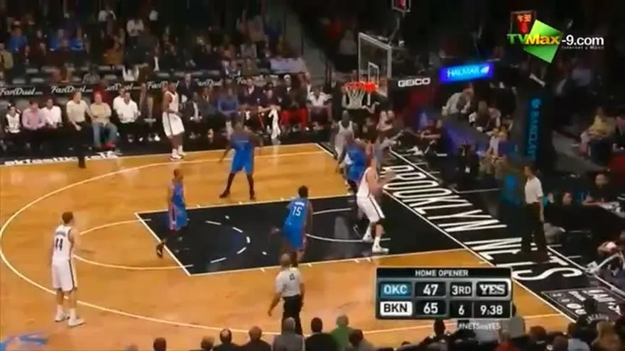 NBA / Thunders 85 - 116 Nets