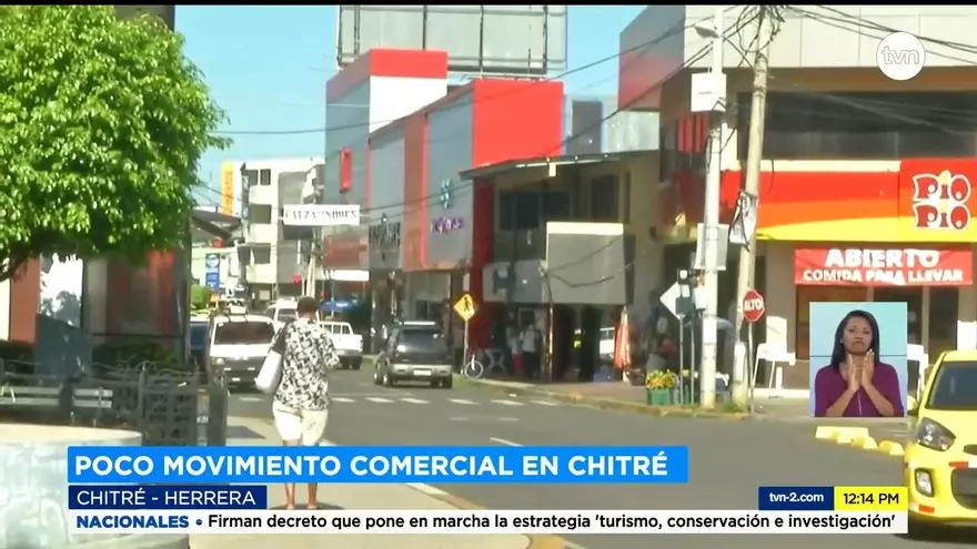 Comerciantes en Chitré esperanzados en movimiento de clientes