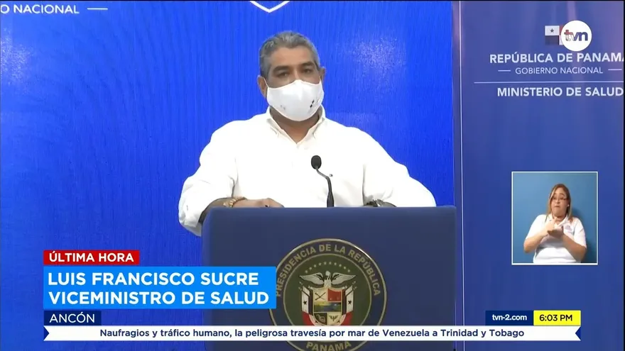 Autoridades de salud informan avance del Covid-19 en Panamá
