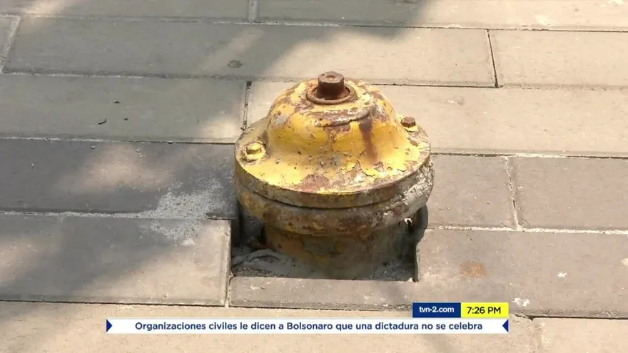 Hidrante sepultado en Bella Vista preocupa a peatones