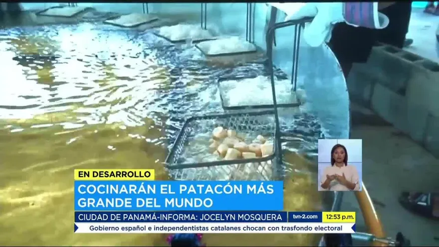 Cocinarán el patacón más grande del mundo en Panamá