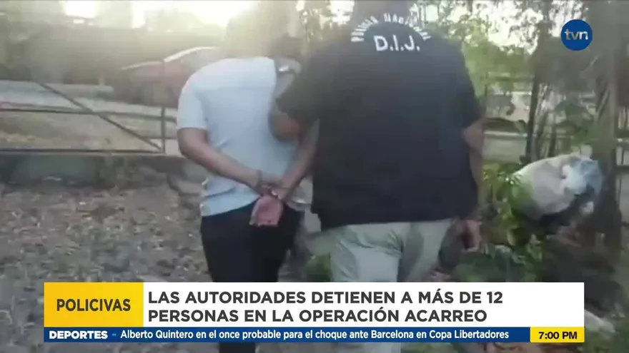 Desmantelan organización criminal en la operación Acarreo Fase 1