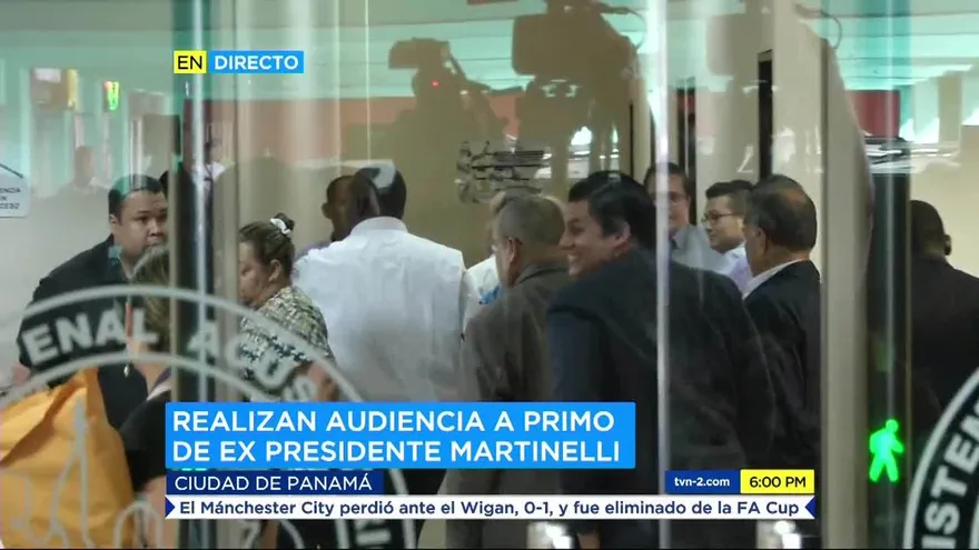 Audiencia de apelación en caso de Martinelli Corro y Jorge Álvarez