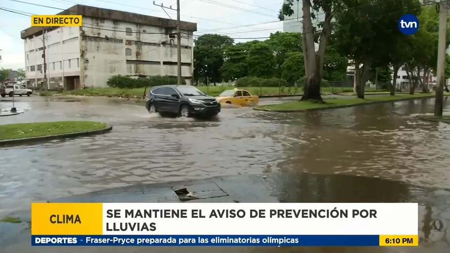 Se mantiene el aviso de prevención por lluvias en el país