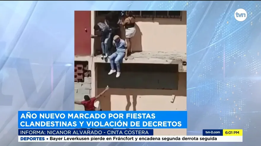 Pese a restricciones celebraciones y fiestas de año nuevo estuvieron a la orden del día