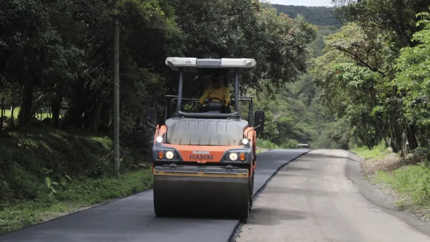 Ruta del Café and Second Entrance to Boquete road project advances with new paving works