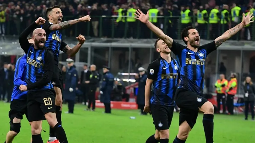 Vecino y Lautaro le dan al Inter un derbi vibrante