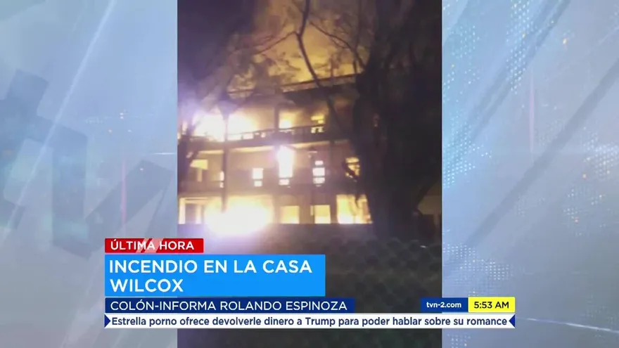 Incendio en la Casa Wilcox