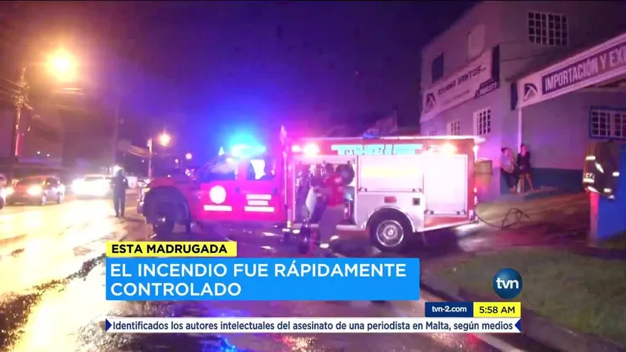 Controlan incendio en un local en El Ingenio