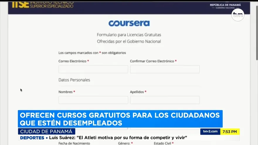 Ofrecen cursos gratuitos para los ciudadanos que estén desempleados