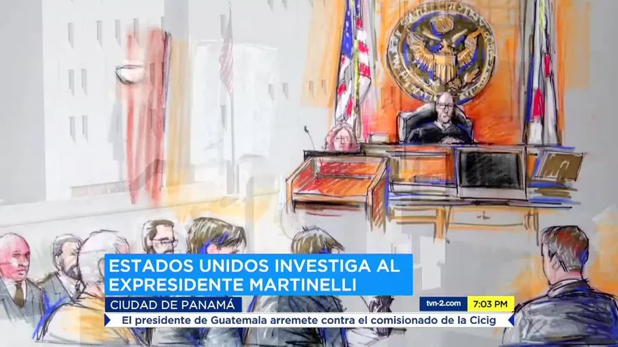 Martinelli podría enfrentar la justicia norteamericana