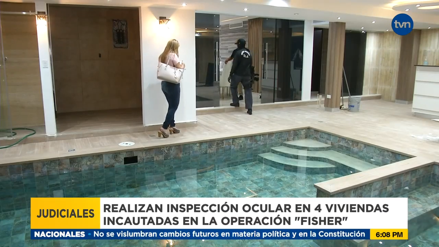 Incautan más casas con lujos en la operación Fisher