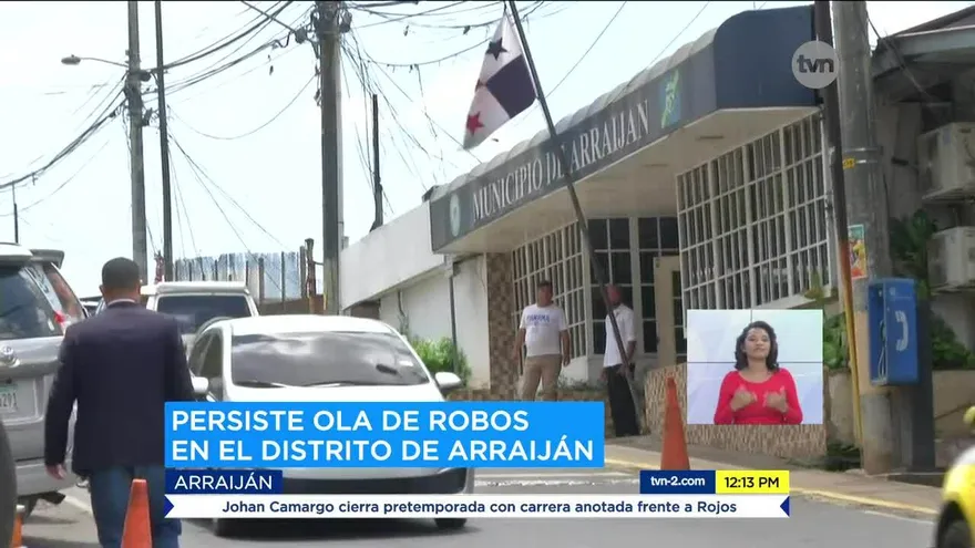 Residentes de comunidades en Arraiján preocupados por ola de robos