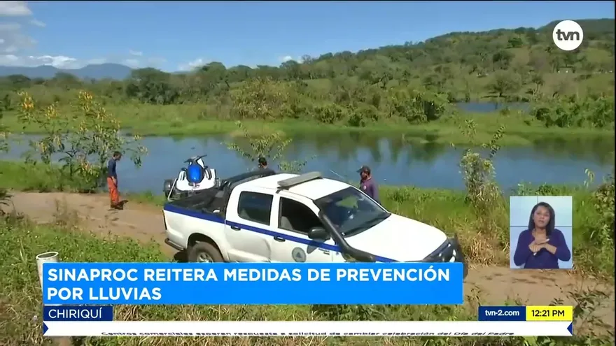 En Chiriquí,  Sinaproc reitera llamado de  guardar las medidas ante lluvias