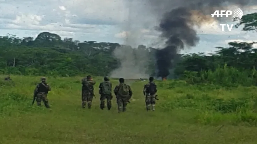 Perú operativo antidrogas en avioneta con 70kg de cocaína