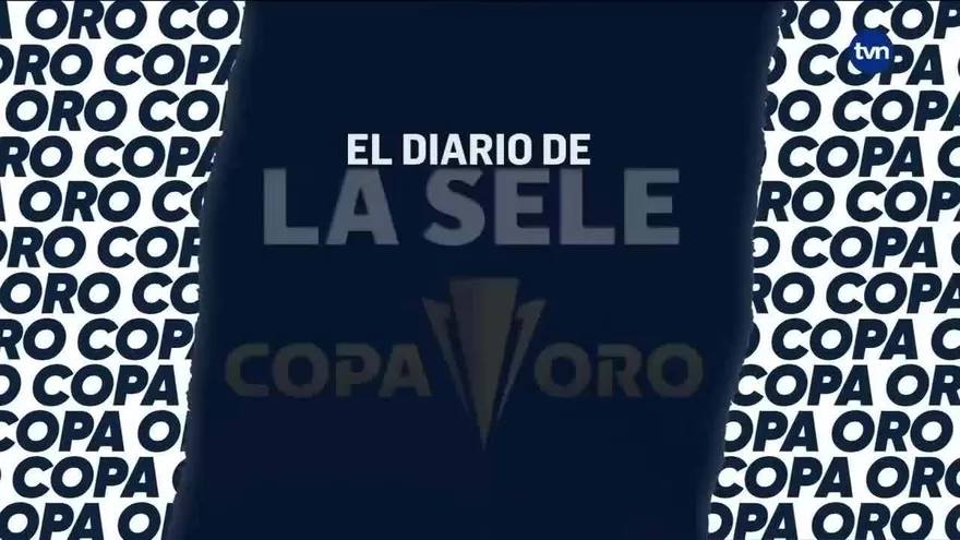 Claudya Carolina Morales en la previa al juego Panamá-Catar