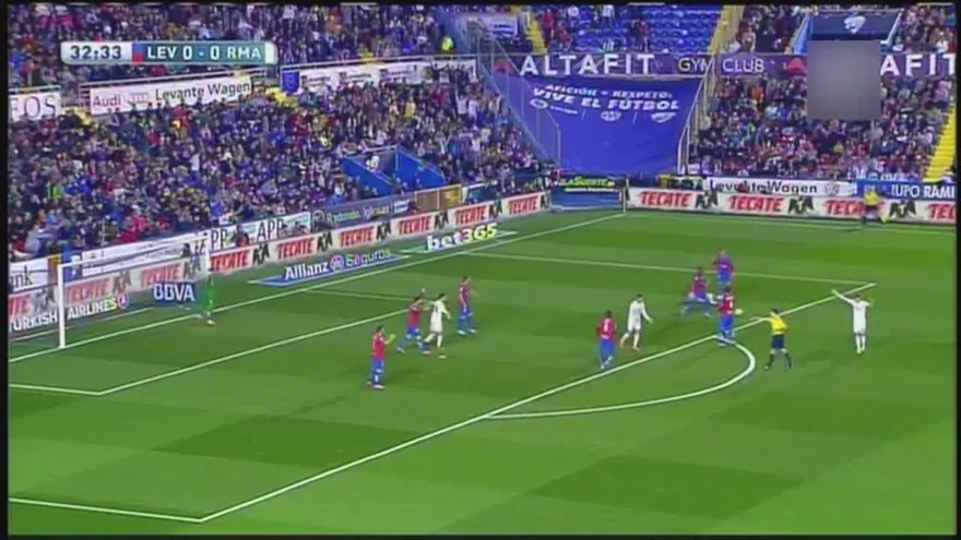 Levante no pudo contra el Real Madrid y cayó 1-3