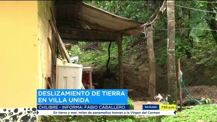 Familia por poco queda sepultada en Chilibre
