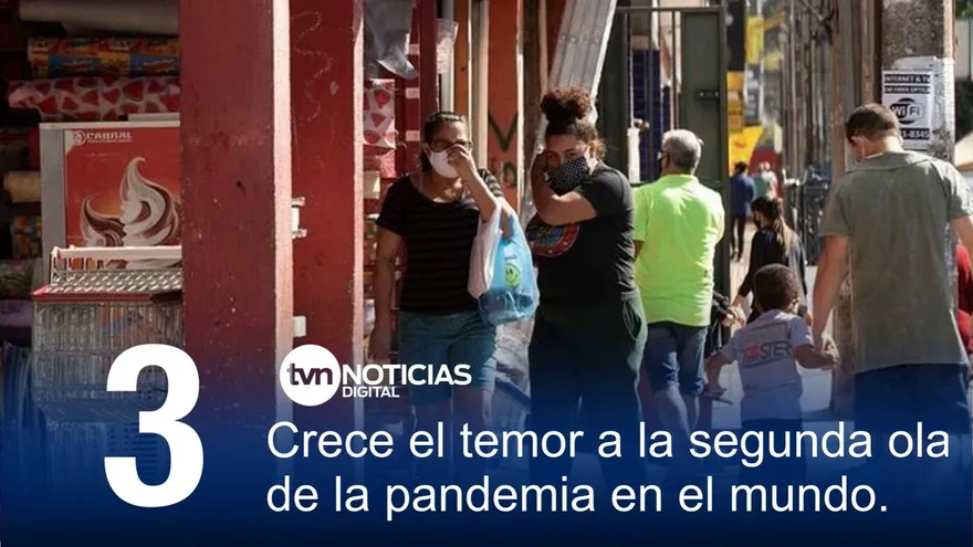 TOP 5 TVN Noticias del 24 de agosto de 2020