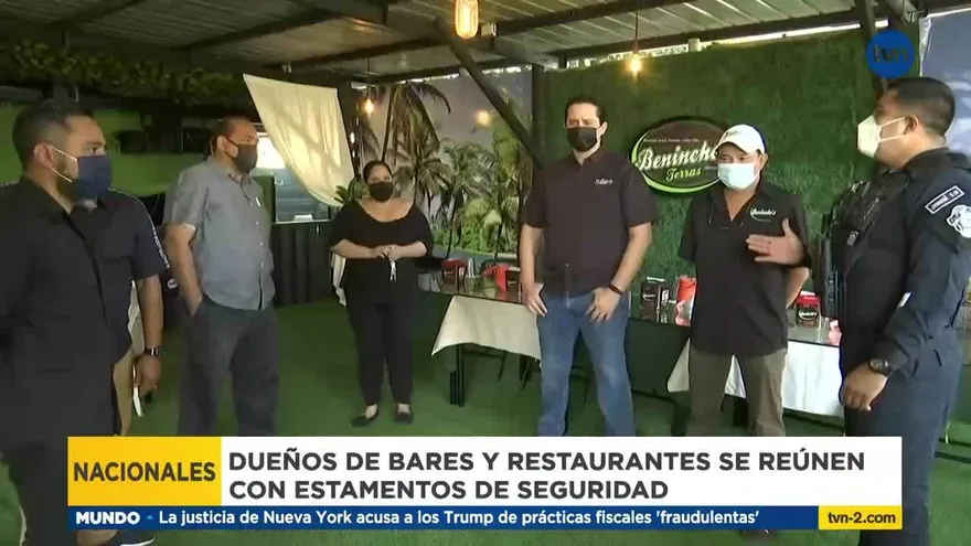 Reunión por tema de seguridad en Chiriquí