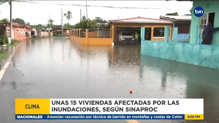 Lluvias generan inundaciones en la capital