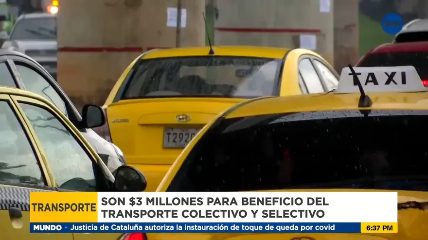 Transportistas reciben bono de combustible