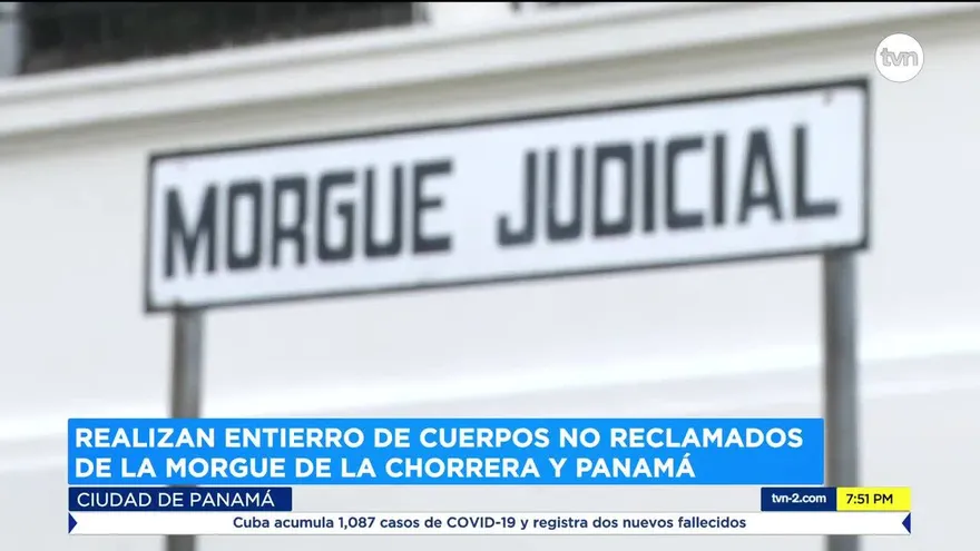 Realizan entierro de cuerpos no reclamados de la morgue de La Chorrera y Panamá