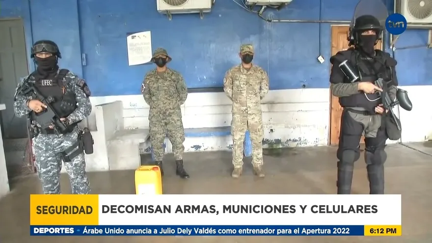 Realizan requisa en la cárcel de Colón