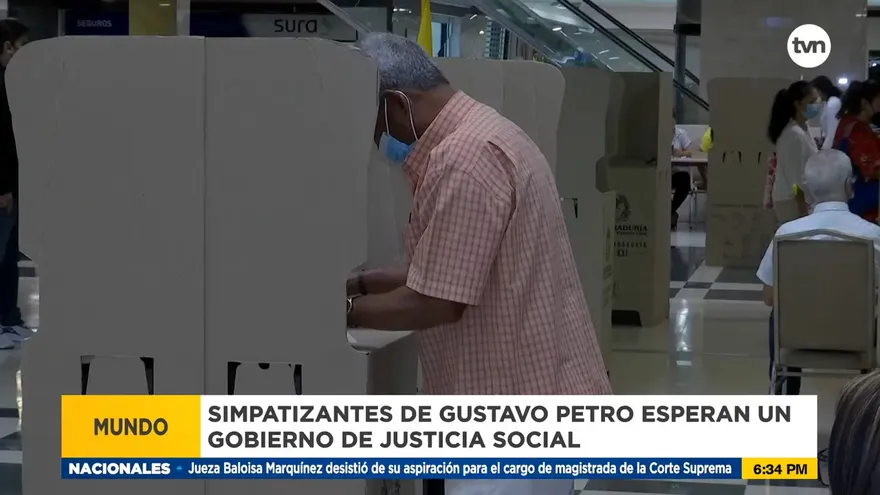 Colombianos en Panamá votaron en Panamá