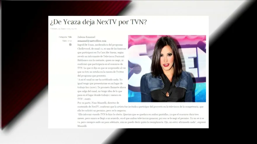 Ingrid nos cuenta ¿qué paso en Nex TV?