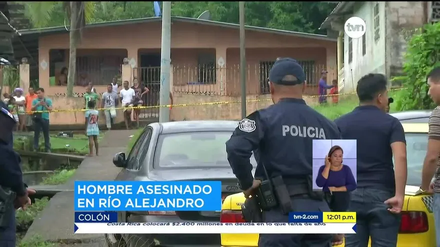 Asesinan a un hombre en Colón, van 39 homicidios en esa provincia