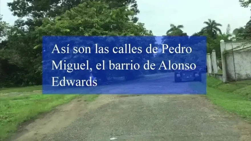 Las calles por las que Alonso Edwards no puede correr